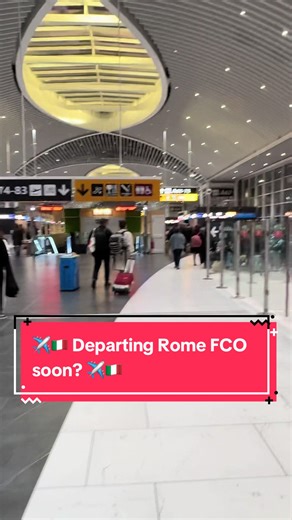✈️🇮🇹 Departing Rome FCO soon? ✈️🇮🇹 Departing from @Rome Airports soon? In this episode of Airport Guide I'll show you how to get to the Airport and navigate trough the airport before departing with @Brussels Airlines to Brussels! 📹: January 2026 #airportguide #fco #rome #romefiumicinoairport #brusselsairlines