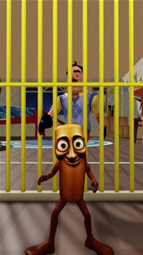 Roblox Tung Tung TUng Sahur Trolls HELLO NEIGHBOR #shorts #roblox #brainrot