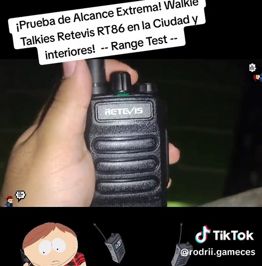 Prueba de Alcance del Retevis RT86 en Ciudad