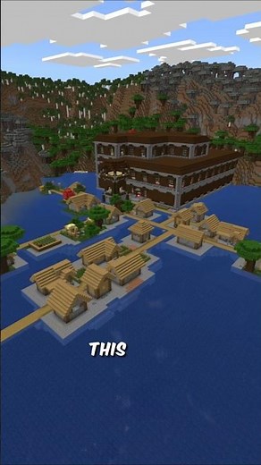 This Is The CRAZIEST BEDROCK SEED EVER! #minecraft #minecraftseed #bedrock