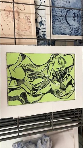 traditional printmaking to quiet my mind