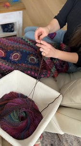 I’m having a blast with this magical self-striping gradient yarn… #jewelspun by @knitsirdar 💎 #crochet #irarott #irarottpattern #irarottdesigns | IraRott Designs