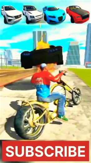 bike se tach hokar kon see gadi bach payegi #shorts #gaming #anandgaming5 #challenge #viralvideo