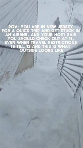 Forced to Leave Airbnb Due to New Jersey Storm