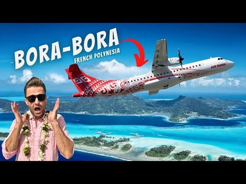 FLYING to BORA-BORA is SCARY! (Air Tahiti airlines)