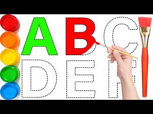 Alphabet Phonics Ssong🖌️Learn to Draw and Paint ABCD Step by Step🎨 Easy Drawing Tutorial ✅Ks Art