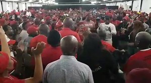 All public representatives of the EFF have gathered under one roof. #PhathaEFF | Economic Freedom Fighters