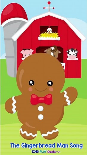 The Gingerbread Man Song – Fun Christmas Action Song for Kids