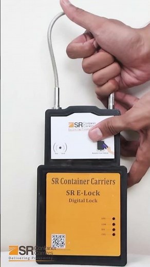 SR E-Lock Explained | Smart Container Lock for Modern Logistics