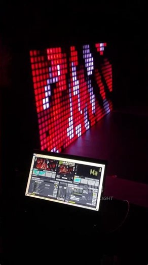 Madrix control pixel matrix led wall
