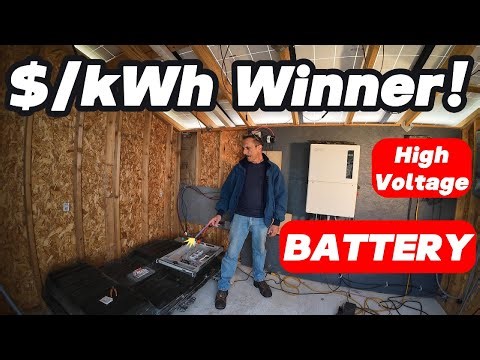 High-Voltage Solar Storage On A Budget, 24kWh Nissan Leaf Battery Walkthrough