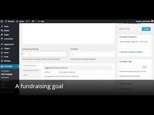 Charitable - Add Campaigns