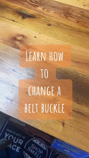 Want to learn how to change your belt buckle?? Watch this easy tutorial and learn how to with us! #beltbuckle #tutorial #westernaccessories #westernfashion #shopsmall #stockyardstyleboutique #hooey #montanasilversmiths #fyp