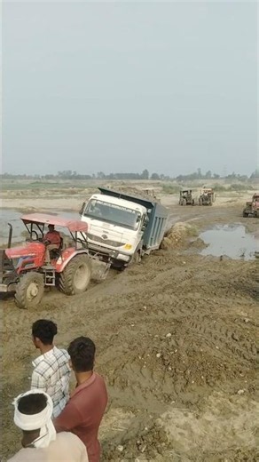 The Road Was Gone, But truck made it
