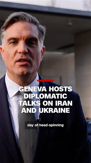 US special envoys Jared Kushner and Steve Witkoff led a whirlwind day of negotiations in Geneva — opening talks with Iran over its nuclear program before shifting to trilateral discussions with Russia and Ukraine aimed at ending the war. CNN's Fred Pleitgen reports from Geneva. | CNN