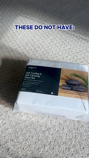 Miracle Made sheets keep you cool when you need it most and stay fresh between washes. Silver-infused comfort that works as hard as you do. Because when you sleep better, you live better. | Miracle Brand