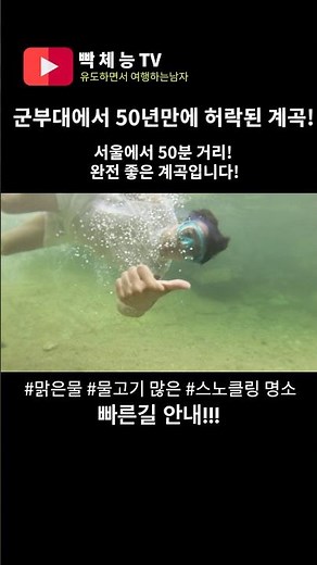 여행가들이 인정한 경기도 물놀이 장소 추천#계곡 #계곡물놀이 #계곡펜션