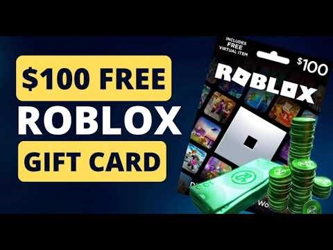 👉👉Free Roblox Gift Cards (100% Working) — No Human Verification — Long Guide