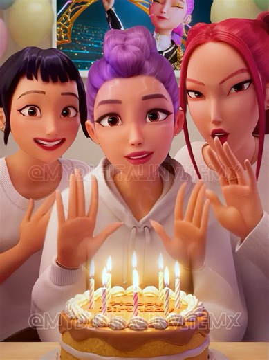 K-Pop Demon Hunters Animated Invitation