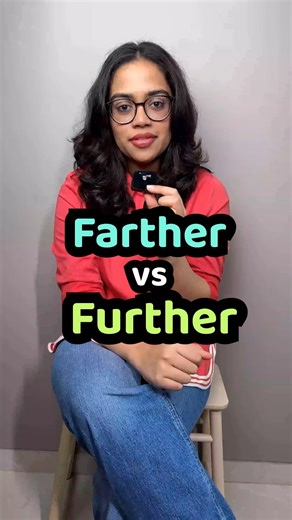 Lets Talk Academy on Instagram: "Difference Between Farther and Further | Confusing Words in English | Learn English With Ananya 👉 All Online English Course Details – https://www.letstalk.academy/s/store OR 👉 Send HI on WhatsApp – +91 93242 46223 Do you say “further distance” or “farther distance”? Do you know when to use farther and when to use further? This is one of the most confusing word pairs in English, and even advanced learners use these words incorrectly while speaking and writing. I