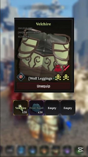 Best Armor Set for early-mid game players in the forge! #roblox #theforge