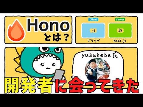 What is the super-fast framework Hono? We met with its developer, Yusukebe!