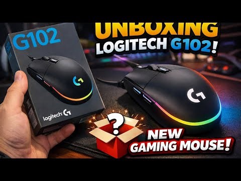 Unboxing Logitech G102 Gaming mouse #logitech #computer #mouse #gaming