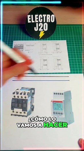 ⚡ How to connect a Contactor to an ABB Timer (220V) | Electro J20