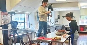 Cross-campus collaboration brings ‘Food As Health’ cooking videos into patient rooms