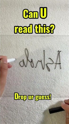 Unlock celestial messages in reverse writing ✨#StefiDaVinciMode #ZodiacSigns #TalkingToTheMoon #Art