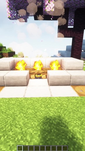 How to Make a Fireplace Secret Door in Minecraft | Kailefra