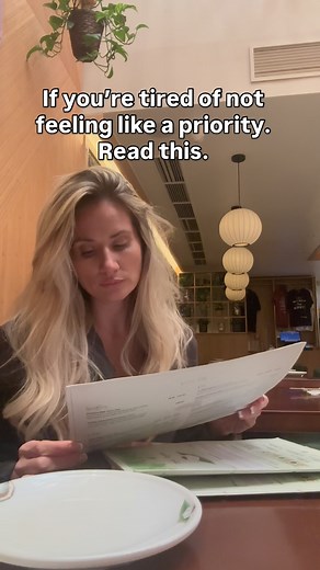You’re not “not a priority.” You were simply taught to believe you weren’t one. When you grow up with inconsistent love or emotionally unavailable caregivers, your subconscious mind learns one thing: “Love is something I have to earn.” And once that becomes your identity, you carry it into adulthood and your relationships start reflecting it back. Not because people don’t care. Or because you’re not worthy. But because your nervous system is still wired to believe that you’re the one who has to 