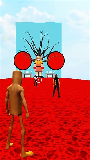 Technologia🤪 FF green light Red light Challenge Squid Game play 128#memes #shorts #squidgame