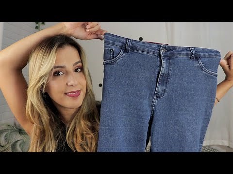 COMO AJUSTAR CALÇA JEANS SUPER LARGA | COMO ARRUMAR