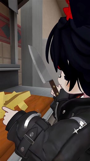 How does it always get so messy in the kitchen!? #chibi #vrchat | vrchat