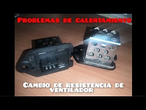 Resistencia del Motoventilador de auto **peugeot**