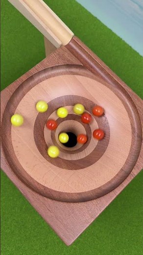 Marbles falling in a vortex Marble Run ASMR #123 Slow Motion Colorful marbles #marblerun #マーブルラン