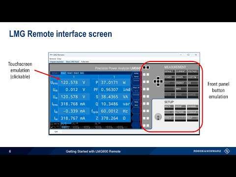 Getting Started with LMG600 Remote
