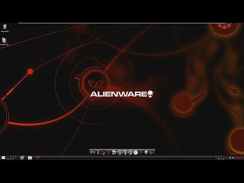 Alienware Red Skin - Theme for Windows 7/8/10