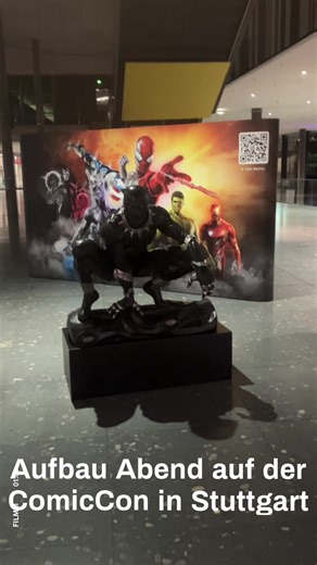 Aufbau Abend Comic Con in Stuttgart/ ihr findet uns dort in der Halle 6 Stand C59. #comiccon #handpaintedcookies #comic