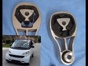 How do you replace the engine mount in the Smart 451? (With video)