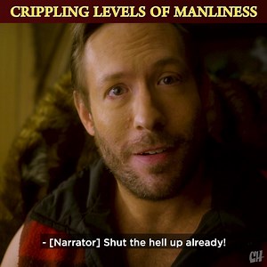 If you want to be a real MAN'S MAN, you better shut down all your feelings! Live your life terrified of showing any weakness! Clench your jaw literally your entire life! | CollegeHumor