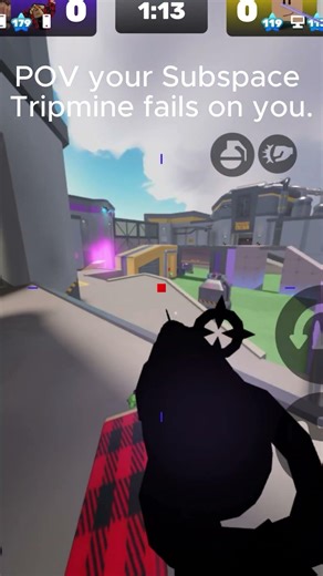 POV - When Your Subspace Tripmine Fails on You #Roblox #RobloxShorts #RIVALS