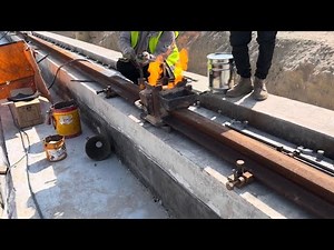 How to do Crane Rail Joint Welding: Step-by-Step Guide with Thermite Welding Process