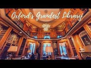 Tour and 2 HOUR Study with Me at Oxford's Grandest Library | Pomodoro study session
