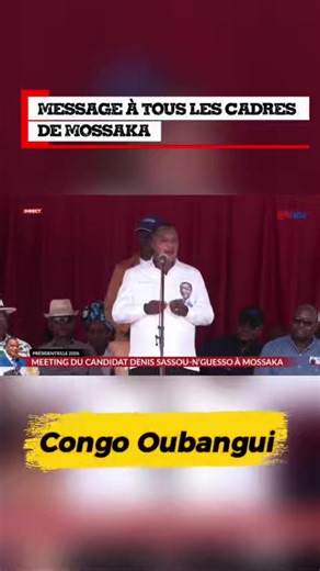 DSN à adressé un message à tous les cadres du département Congo Oubangui #congooubangui #mossaka #liranga #loukolela #bokoma @Dénis Sassou Nguesso officiel @Mossaka culture