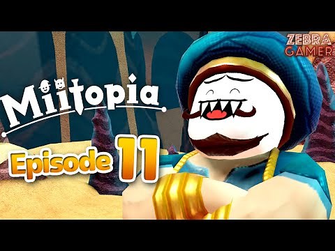 Miitopia Nintendo Switch Gameplay Walkthrough Part 11 - Defeating the Genie! Underground Maze!