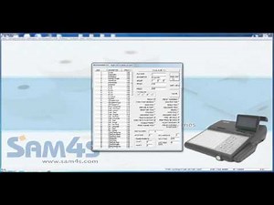Sam4S Cash Register Software