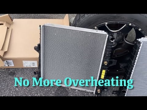 How to replace a radiator in a Ford Ranger