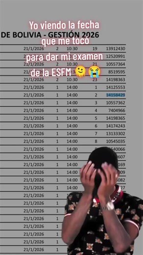 Memes Bolivianos sobre Exámenes ESFM 2026